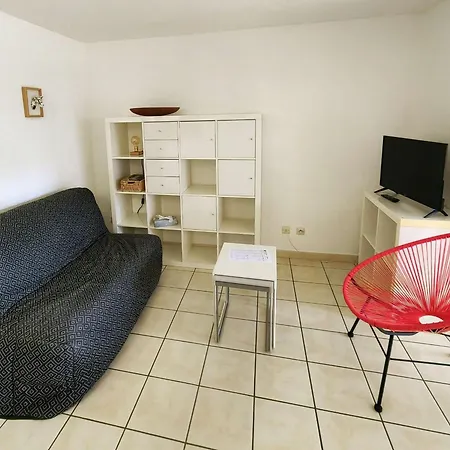Joli T2 Rez-de-jardin Avec Piscine Et Parking - Fr-1-607-211